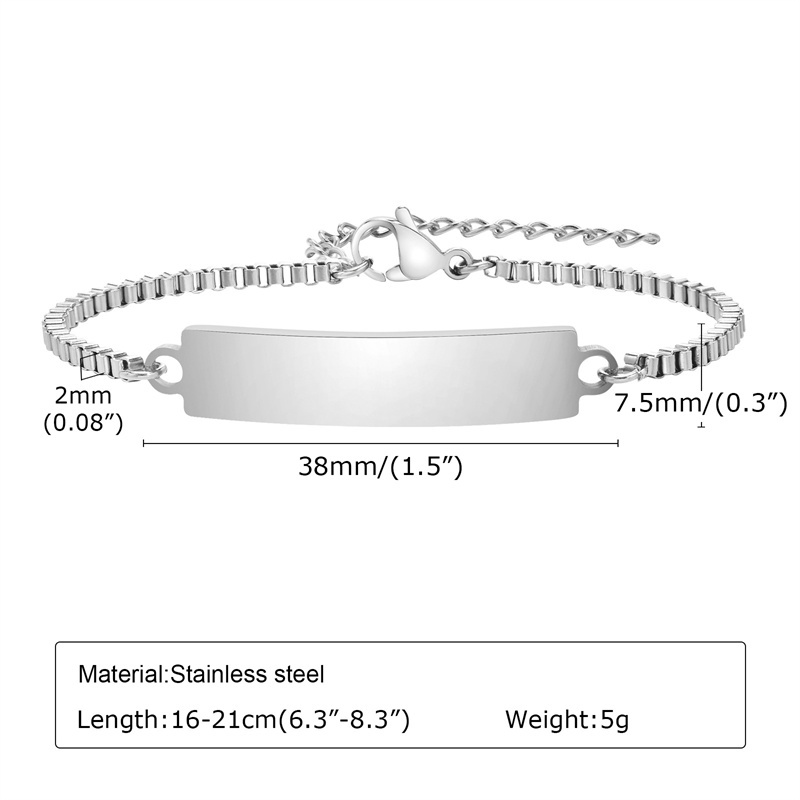 Silver Adult Bracelet 15