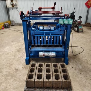 Máquina para fabricar bloques sólidos de cemento y hormigón con motor, maquinaria automática para fabricar ladrillos - Product Image 3