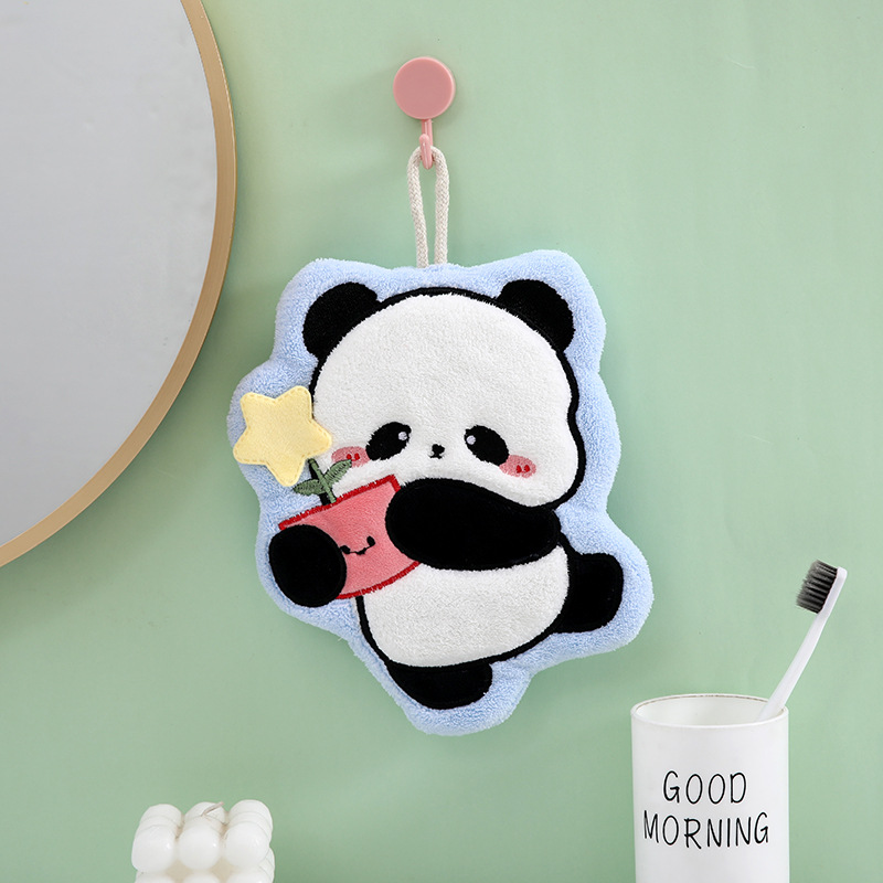 Panda fleuri