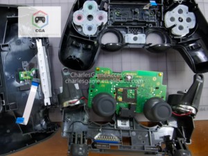 Orijinal P4 kablosuz oyun kolu PS4 için tam fonksiyon işık Bar çift Motor titreşim jiroskop Gamepad ile Mantte tarafından - Product Image 4