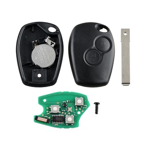 2/3 düğmeler 433MHz akıllı anahtarsız giriş araba Fob uzaktan anahtar renault Megane Modus Clio Logan Kangoo Sandero Duster - Product Image 6