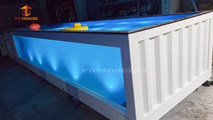 Hồ bơi Spa trên mặt đất 9M acrylic cho các cuộc họp mặt gia đình ngoài trời - Product Image 4