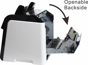 La máquina contadora de moneda multinacional con pantalla TFT de 1/2 "acepta 2 CIS USD EUR para contador de valor de billetes mixtos en bancos - Product Image 6