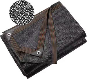 1x4m marrone parasole da balcone rete addensare la copertura dello schermo della Privacy resistente agli agenti atmosferici rete di recinzione del giardino realizzata in HDPE e plastica PP - Product Image 1