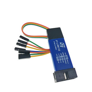 LINK Stlink ST-Link V2 Mini STM8 STM32 simulatore di Download programmatore di programmazione con coperchio DuPont cavo