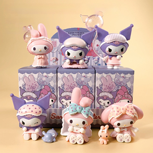 OEM sıcak kör kutu Sanrios Pvc modeli şekil benim melodi karikatür Mystery mi gizem kutusu kör kutu Cinnamoroll sürpriz hediye şekil oyuncaklar