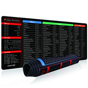 Alfombrilla de escritorio con acceso directo de Excel, alfombrilla de ratón con acceso directo para teclado XL,XXL, alfombrilla de ratón de escritorio personalizada de goma antideslizante de goma extendida - Product Image 2