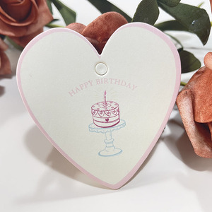 Luxury Garment Accessories Apparel Label <strong>Customized</strong> Shape Printing Lace Paper Hang <strong>Tags</strong> High Quality Hang Paper <strong>Tags</strong> With <strong>String</strong> - Product Image 1