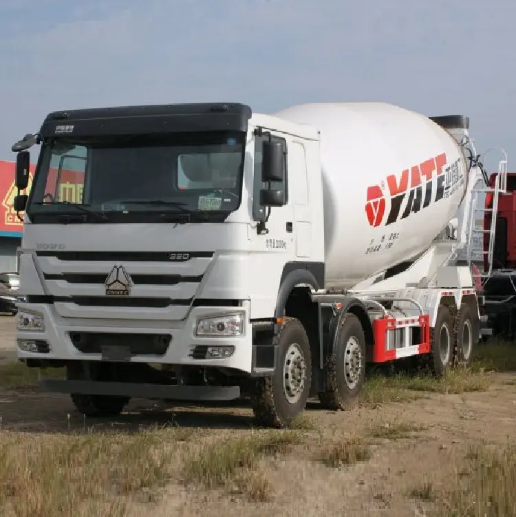 Cina camion pesante nazionale HOWO autocarro pesante 380 cavalli 8x4 5.5 quadrato betoniera