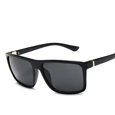 Polarized photochromic sunglasses rectangle sunglasses night vision driving sun glasses