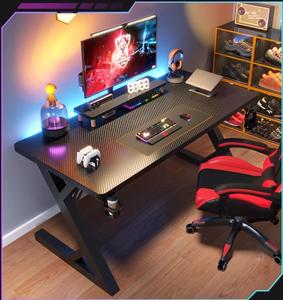 Escritorio de personal individual moderno y sencillo, mesa de jefe ajustable y duradera para uso comercial o de oficina, escritorio de ordenador que ahorra espacio - Product Image 6