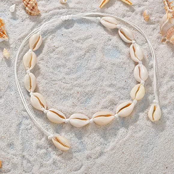 Choker corde blanche