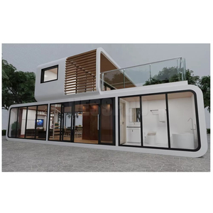 יוקרה מודרנית בקתת פלדה בית תא פלדה בית נייד מיכל זעיר לבית מיכל קטן בית עבור וילה שינה חיצונית או אפליקציה במשרד - Product Image 3