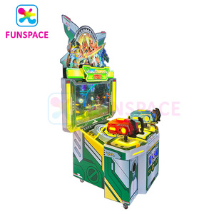 Fungspace เครื่องเล่นเกมแลกของรางวัล, เครื่องเล่นวิดีโอหน้าจอ43นิ้วเล่น2คนเกมยิงปืนใช้เหรียญ - Product Image 2