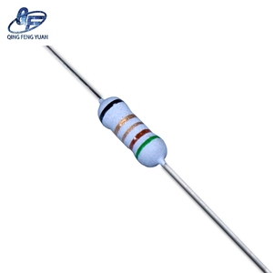 1/4w 1 ohm safety <strong>resistor</strong> led <strong>color</strong> <strong>code</strong> fusing fixed <strong>resistors</strong> - Product Image 2