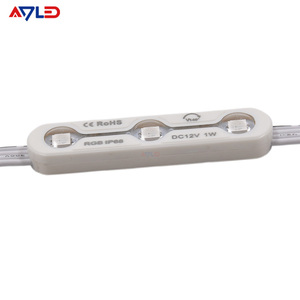Outdoor 12V 3LED RGB Injection Module 75015 <strong>1W</strong> 5050 <strong>LED</strong> for Advertising Channel Letter <strong>IP68</strong> Rated Lens with Modul <strong>Led</strong> - Product Image 3
