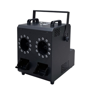 DeliFX çift göz kabarcık makinesi fantezi duman kabarcıkları ve parti gösterisi için LED ışıkları ile büyüleyici sahne efektleri oluşturmak - Product Image 2