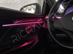 For Toyota Color RGB Dynamic Interior Lights Wireless Application Control Environment Atmospheric Automotive LED Light Kit - Product Image 4