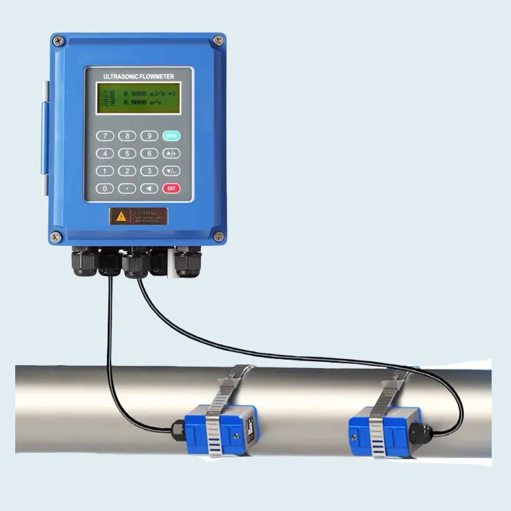 Medidor de fluxo líquido medidor de vazão ultrassônico