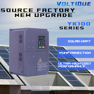 Factory Source Solar Vfd Drive for 10hp Frequency Inverter Frequency Inverter Mppt <strong>Function</strong> 3 Phase Frequency Inverter 7.5kw - Product Image 2