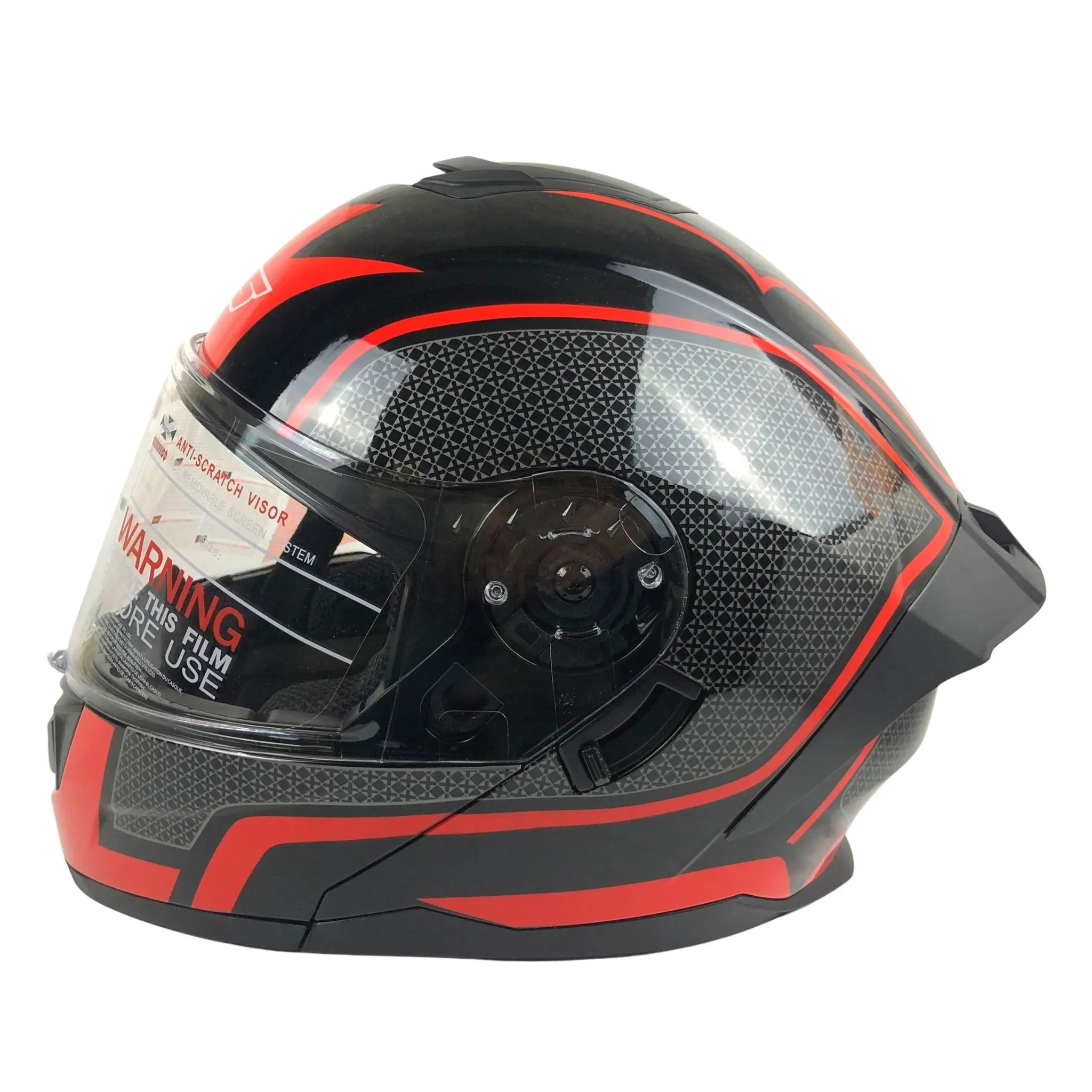 Flip Up helmet ABS Material Modular Dual Lens Motorcycle Helmets