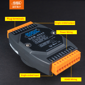 DAM-4044 Módulo de entrada analógica y salida analógica de 4 canales 4-20ma a 485 Modbus RTU DAC Salida de entrada analógica (IO) - Product Image 2