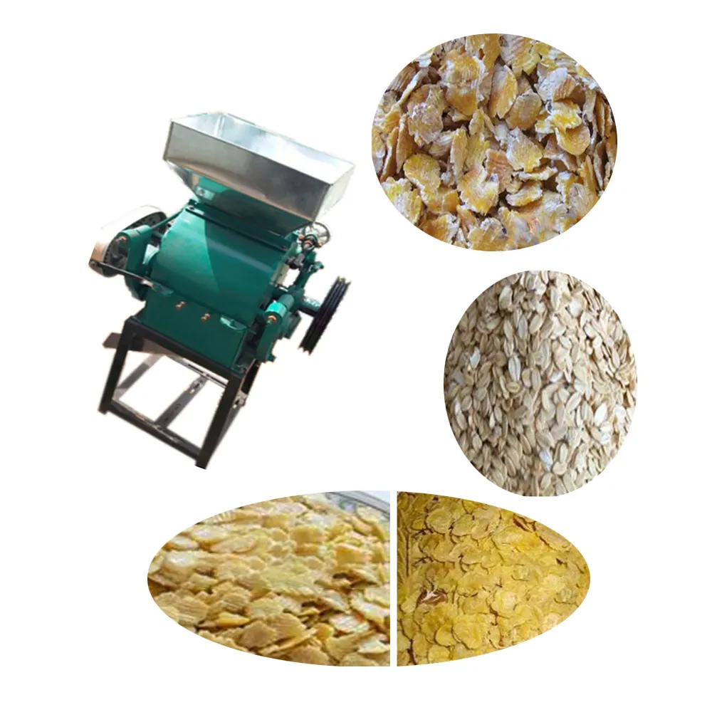 Машина для выравнивания пшеничной овсы, ячменя, кукурузы, сои, для производства различных зерновых хлопьев