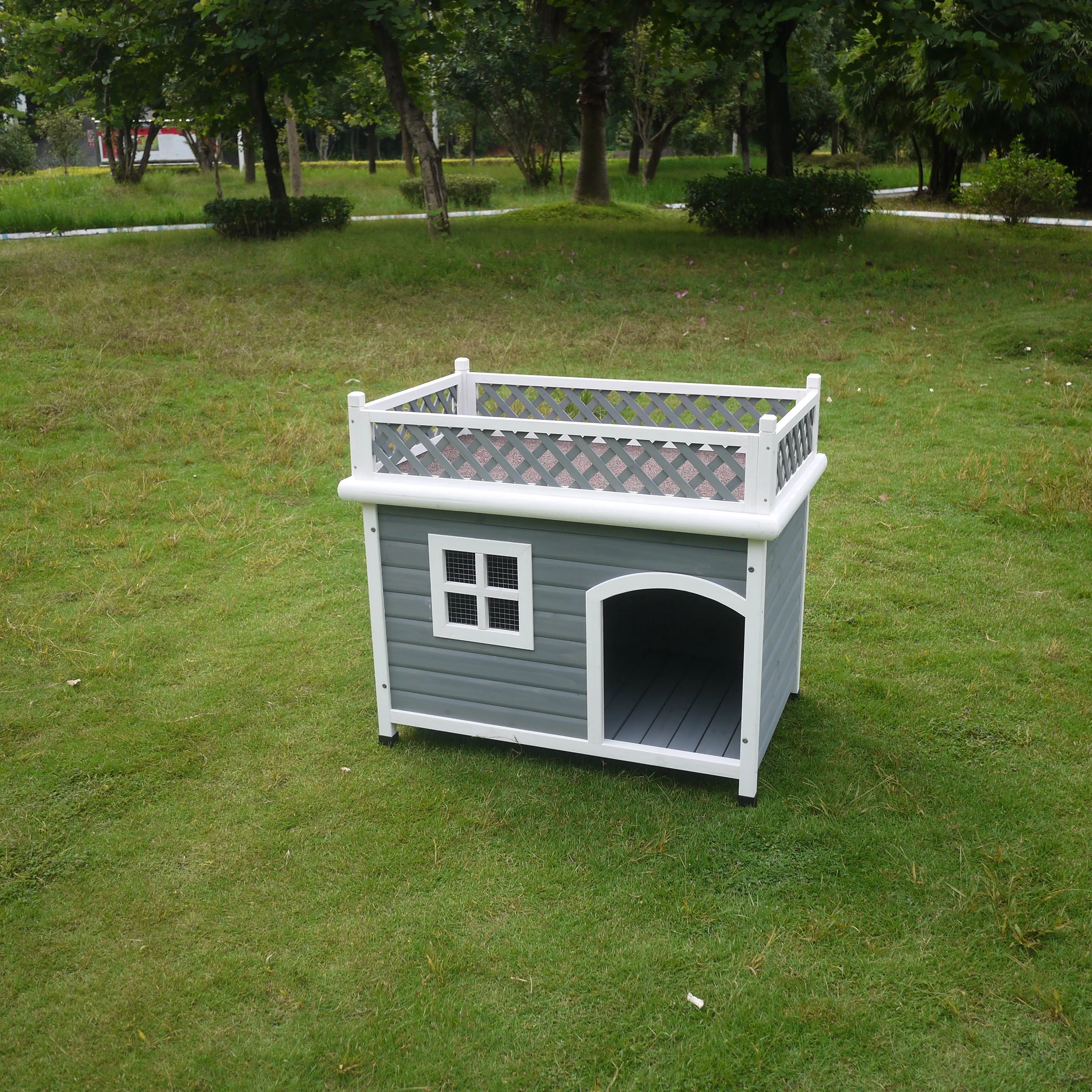 Hot-selling Factory Wholesale Manufacturer Wooden House Luxury Pet Home for Dogs