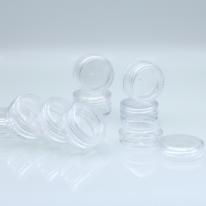 Empty <strong>Cream</strong> Leak Proof Makeup Refillable Sample Containers Cosmetic <strong>Jars</strong> <strong>3</strong> g 3ml 2.5g 3g 2.5ml 5 Gram 5g Plastic <strong>Jars</strong> With Lids - Product Image 1