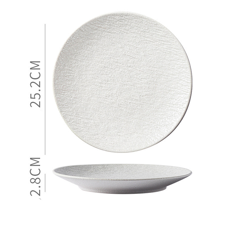 Plato de luz de 10 pulgadas - blanco