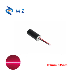 标准紧凑型D9mm 635nm 10mw红线激光模块激光线模块10mw - Product Image 4