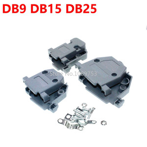 DB9 DB15 DB25 DB37เปลือกพลาสติกDBอนุกรมชุดเชลล์DB9เชื่อมต่อ