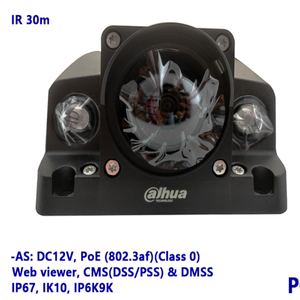 DH OEM IPC-MBW4231-AS/M12 2MP IR Mobile Network <strong>Camera</strong> IP67,IK10, PoE+ Original English CCTV <strong>Camera</strong> - Product Image 2