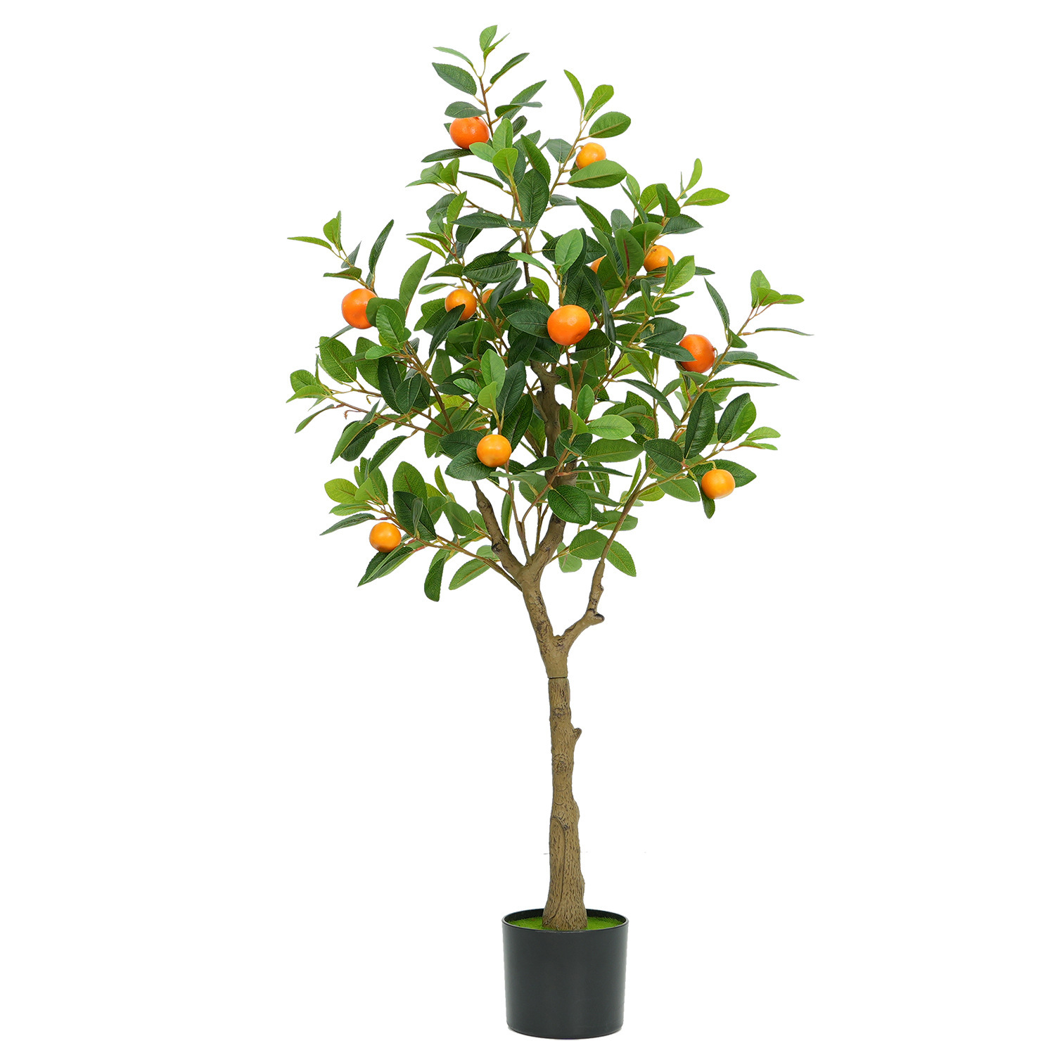 Orangeier 120 cm avec fruits artificiels