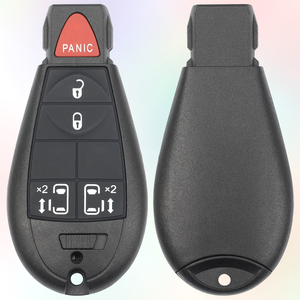Chrysler jeep için MS 4 + 1 düğmeler 433mhz ile 46 çip fcc M3N5WY783X IYZ-C01C fabrika araba anahtarı değiştirme uzaktan araç fob - Product Image 5