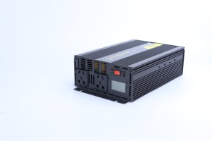 Inversor de corriente de pantalla Digital de onda sinusoidal pura de 1000W directo de fábrica DC12V entrada AC110V 220V inversores convertidores