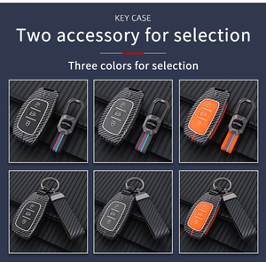 ที่ครอบกุญแจคาร์บอนไฟเบอร์รีโมทคอนโทรลอัจฉริยะสำหรับรถทุกรุ่น Hyundai celesta I35อุปกรณ์เสริมกุญแจรถยนต์ - Product Image 6