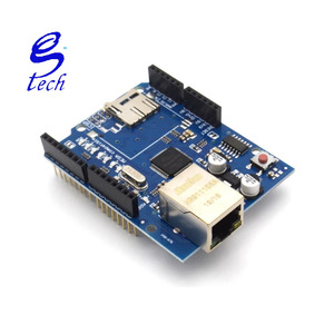 Hochwertiges Shield Ethernet Shield W5100 R3 Mega 2560 1280 328 UNR R3 W5100 Entwicklungs platinen modul - Product Image 2