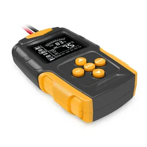 Podofo nueva gran oferta probador de batería de coche 12V 24V DC cargador analizador capacidad probador de carga prueba de sistema de arranque
