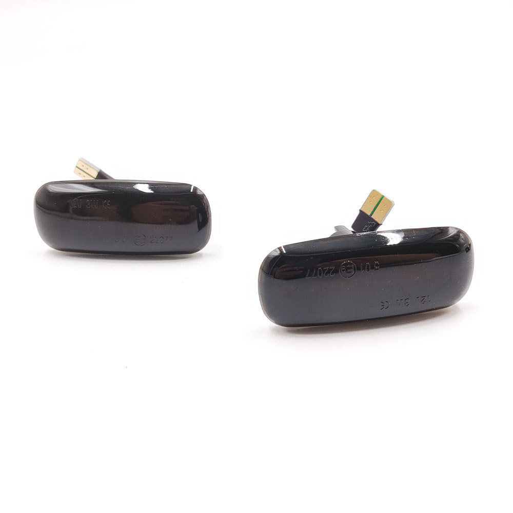 Smoked black shell with flowing water