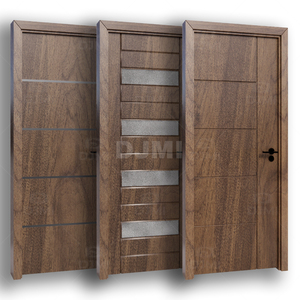 Foshan üst kapı üreticileri yatak odası porte interieure Soundproof ses geçirmez porte interieure ev odası portes en bois massif - Product Image 2