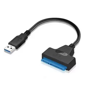 USB 3.0至2.5 SATA III硬盘驱动器适配器-用于SSD/HDD数据传输的外部SATA USB转换器-黑色 - Product Image 2