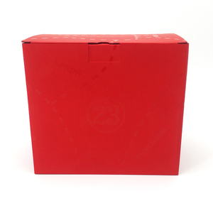 Kırmızı karton kutular özel logo ambalaj için özel baskılı oluklu karton kutuları - Product Image 5