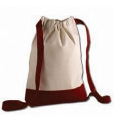 Mochila con cordón de lona de nuevo estilo Draw String Sport Gym Bag - Product Image 2