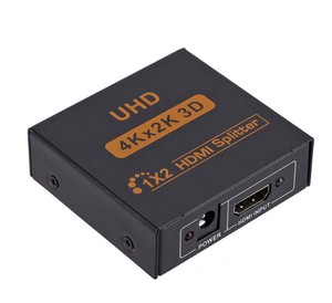 1in 2out <strong>1</strong> in <strong>2</strong> Out at Same Time Working Adapter <strong>Splitter</strong> for HDTV <strong>Splitter</strong> <strong>1</strong> Male to Dual HDMl <strong>2</strong> Female <strong>Splitter</strong> Adapter - Product Image 1
