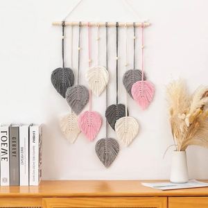 Adet Decoratives Murales dekorasyon Bricolage Interieure Elegante Boho Boho En Bambou makale De süslemeleri dökün La Maison - Product Image 6