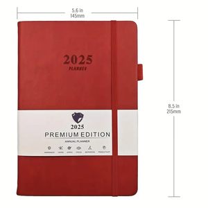 Cuaderno creativo de tapa dura de cuero Pu de tamaño A5 personalizable colorido cubierta de Bloc de notas impermeable con logotipo personalizado - Product Image 4