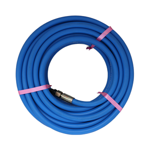 Hot Sales 3/8 Inch High Pressure PVC Rubber <strong>Air</strong> <strong>Compressor</strong> <strong>Hose</strong> Soft Blue Cold-resistant Flexible With Cutting Service <strong>Fitting</strong>