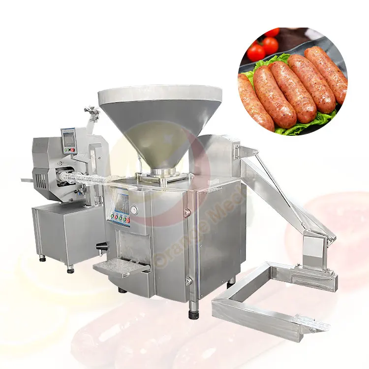 ORME Embutidora 50kg de farce de saucisses de poulet allemand Machine à fabriquer des produits carnés Magasin d'alimentation automatique à vendre