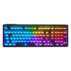 MATHEW HW98 Wireless Mechanical Gaming <strong>Keyboard</strong> Kit Programmable Hot-Swap RGB Backlit Bluetooth/USB-C Wired for Mac/Win/PC - Product Image 3